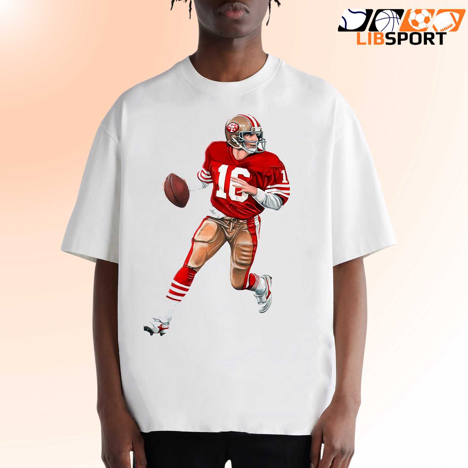 Joe Montana San Francisco 49ers T-Shirt, Football Legend Fan Tee